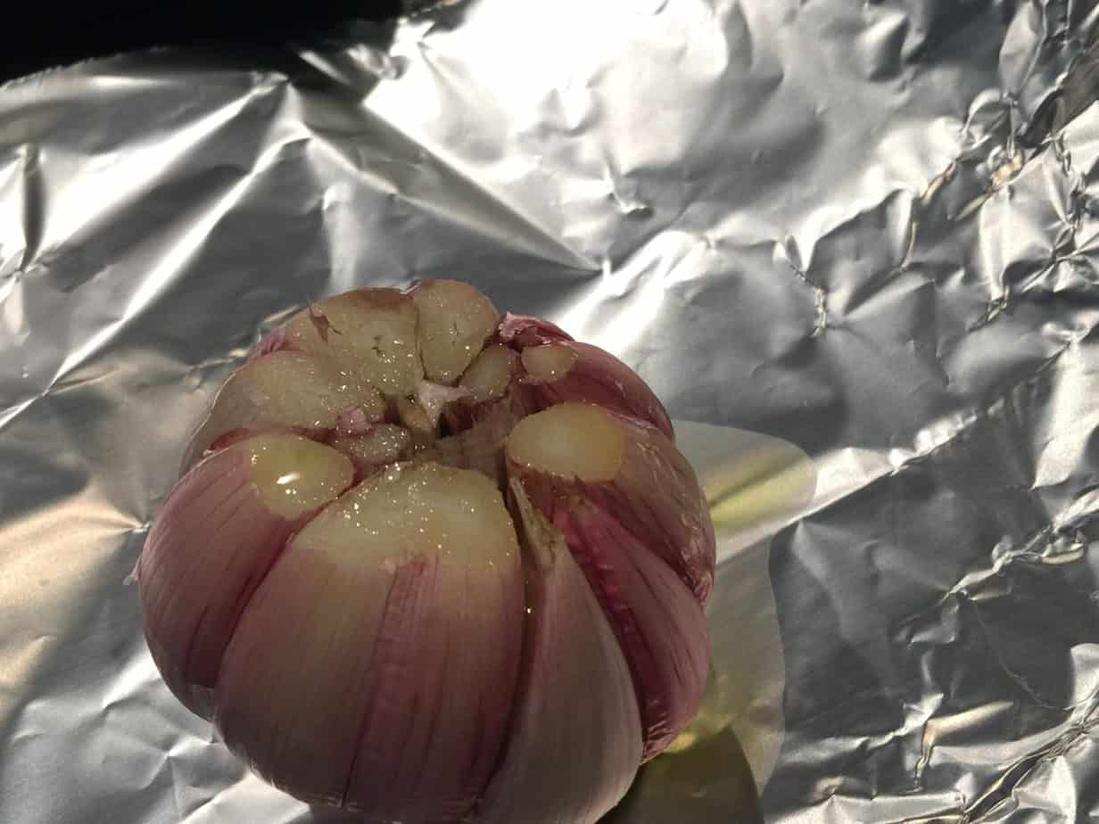 Roasted garlic bulb