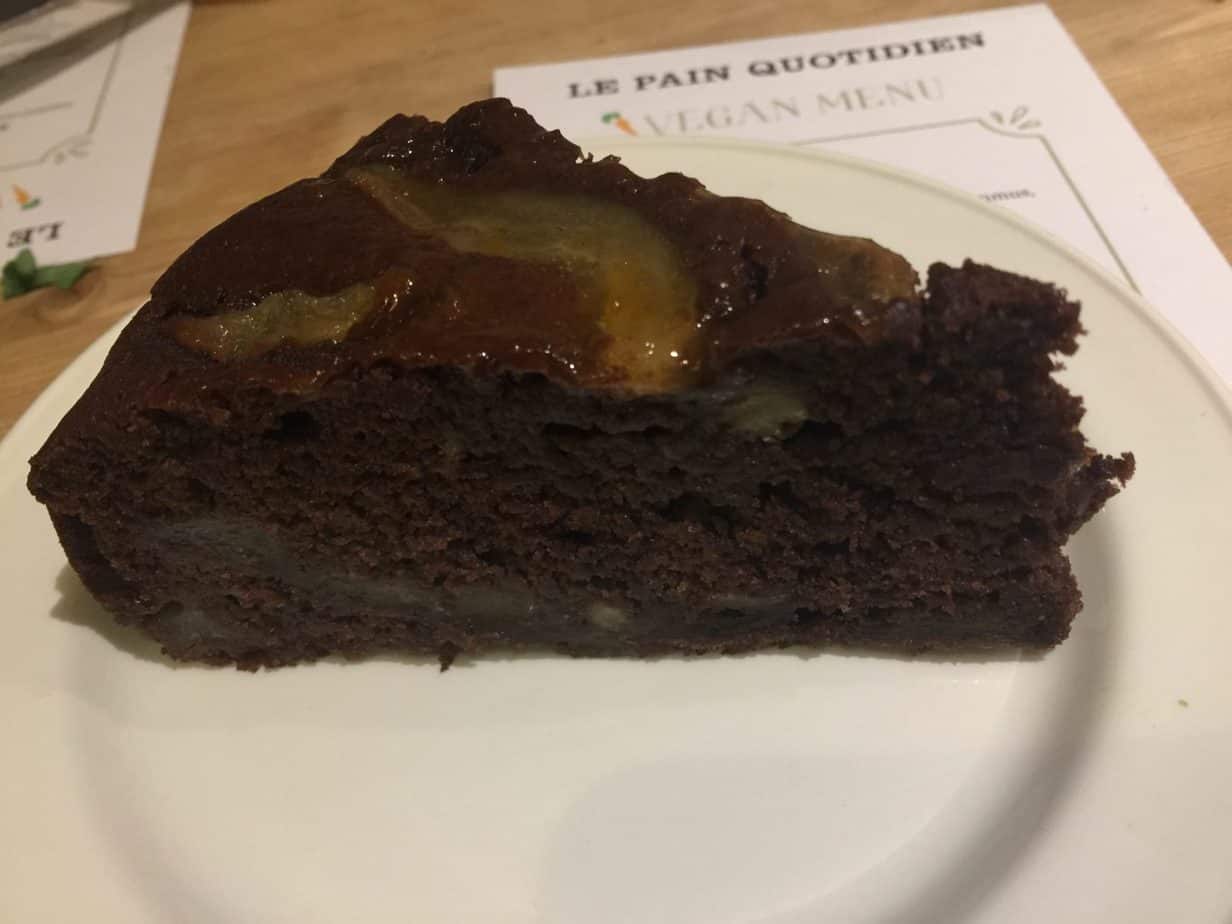 Chocolate & Pear Cake