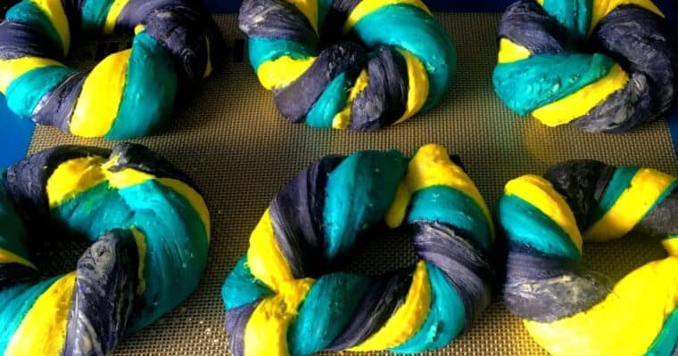 How To Make Rainbow Bagels